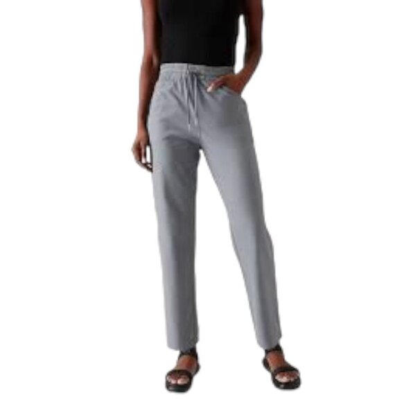Athleta Farallon Grey Pull On Pants S/P P/P - Picture 1 of 4